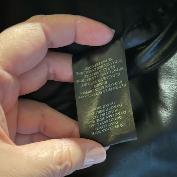 Blank NYC Faux Leather Pleated Trousers - Picture 13 of 15